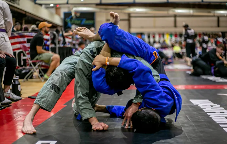 BJJ competitors